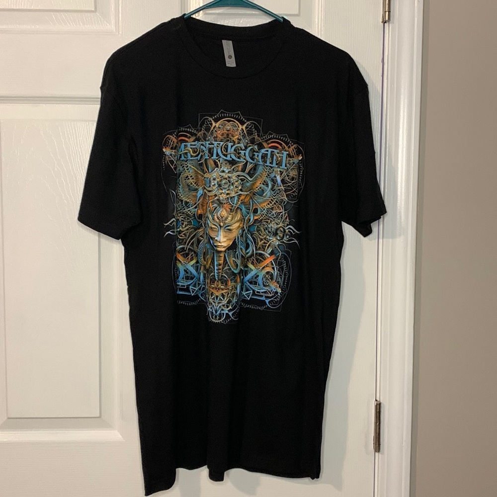 Meshuggah black shirt size large